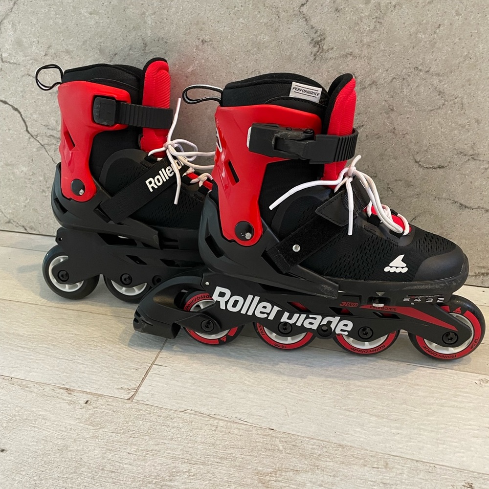 Rollerblade Microblade Boy's Adjustable Fitness Inline Skates